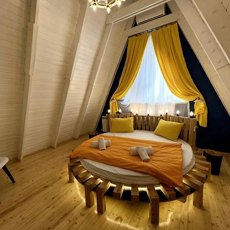 Qafqaz Mountside Chalet 盖贝莱 外观 照片