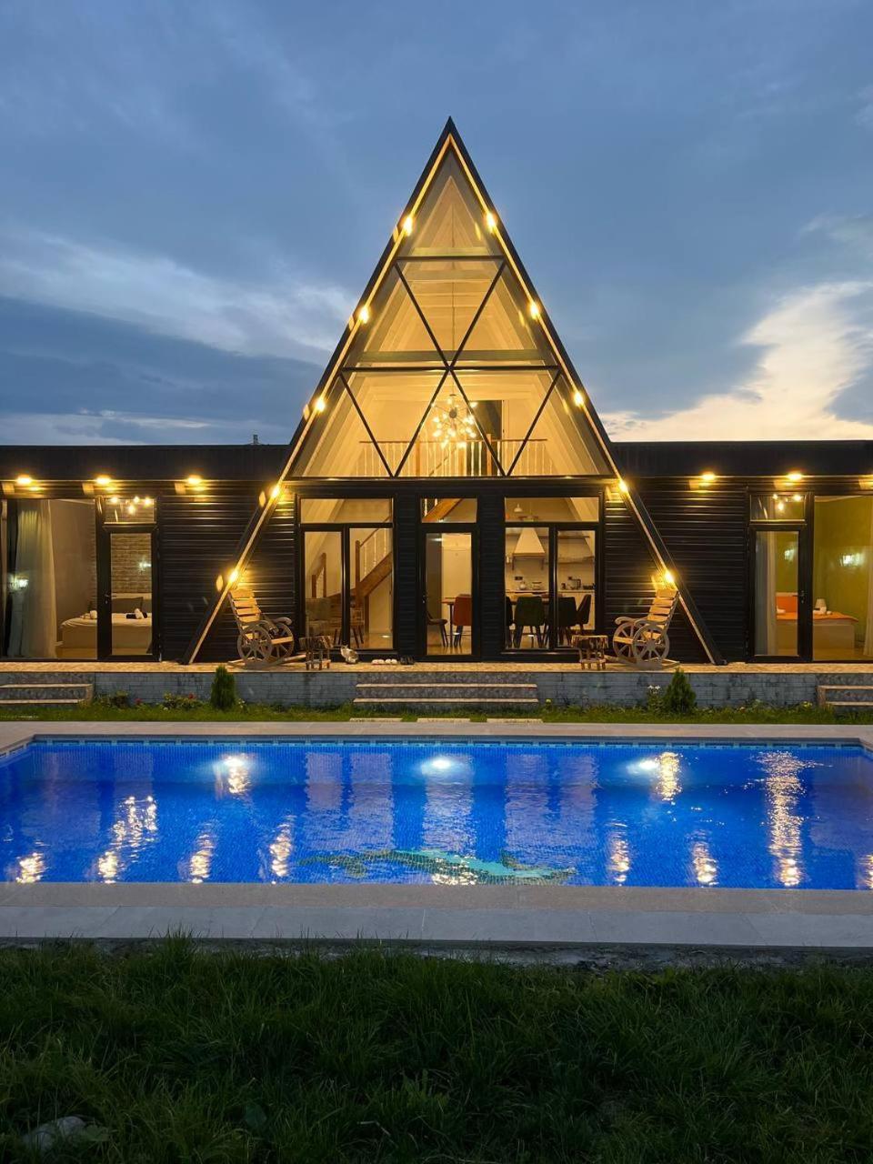 Qafqaz Mountside Chalet 盖贝莱 外观 照片