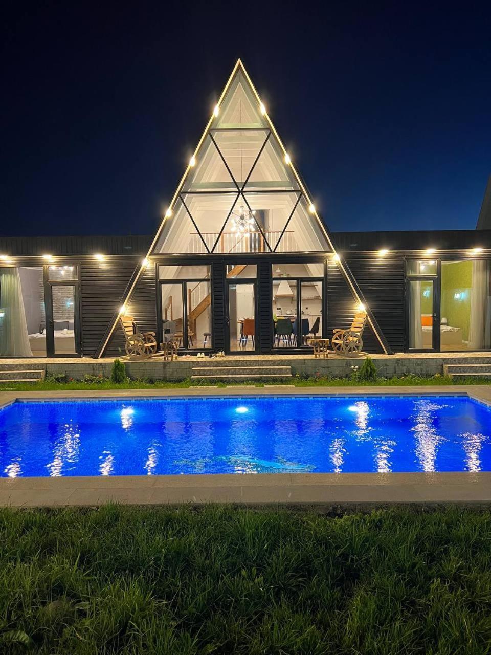 Qafqaz Mountside Chalet 盖贝莱 外观 照片