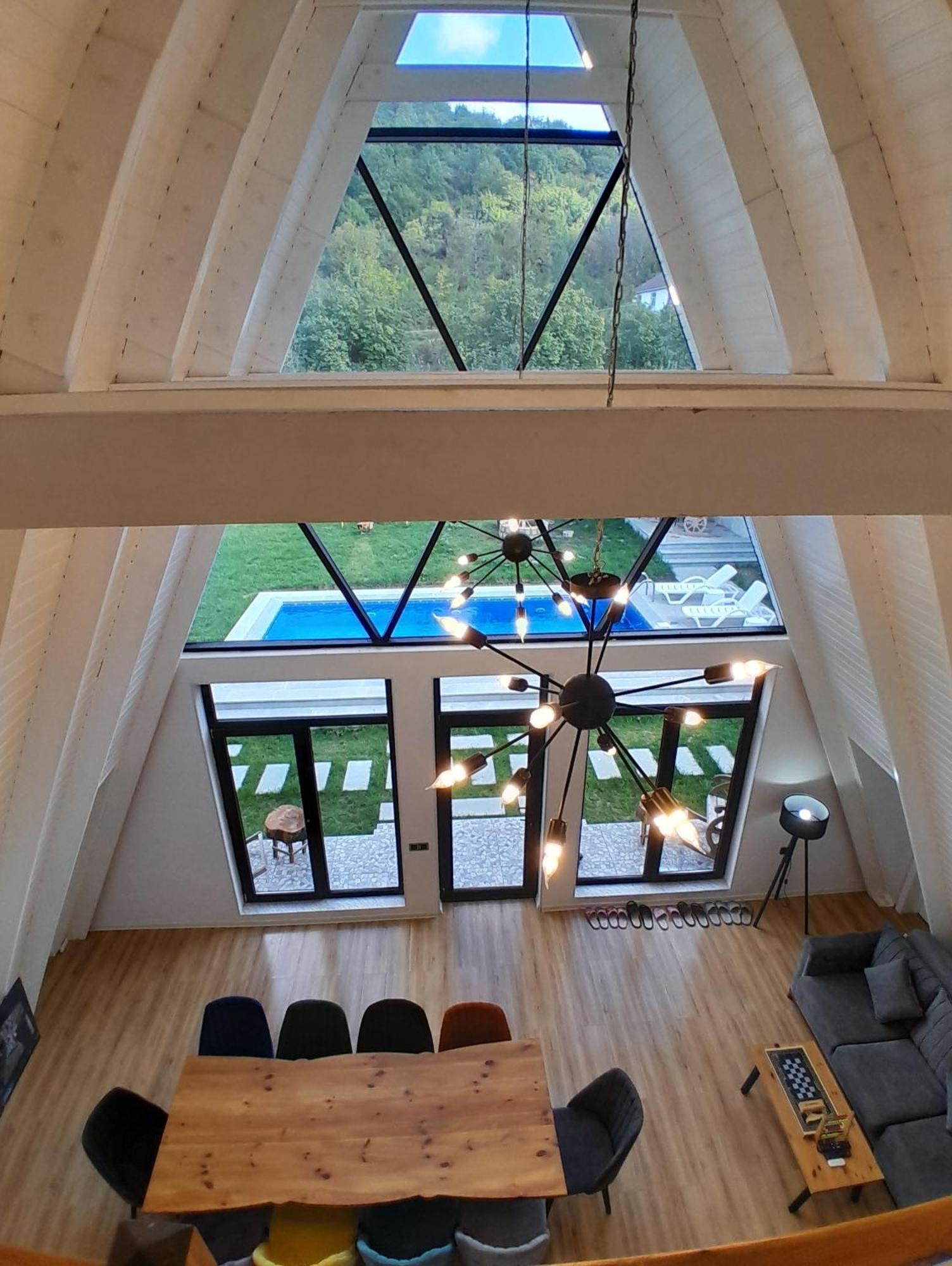 Qafqaz Mountside Chalet 盖贝莱 外观 照片