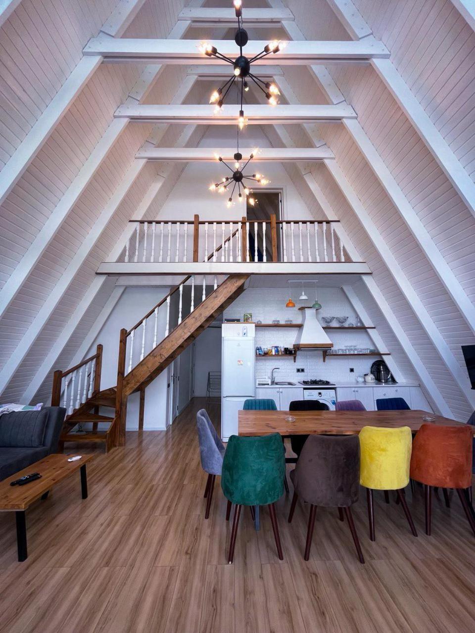 Qafqaz Mountside Chalet 盖贝莱 外观 照片