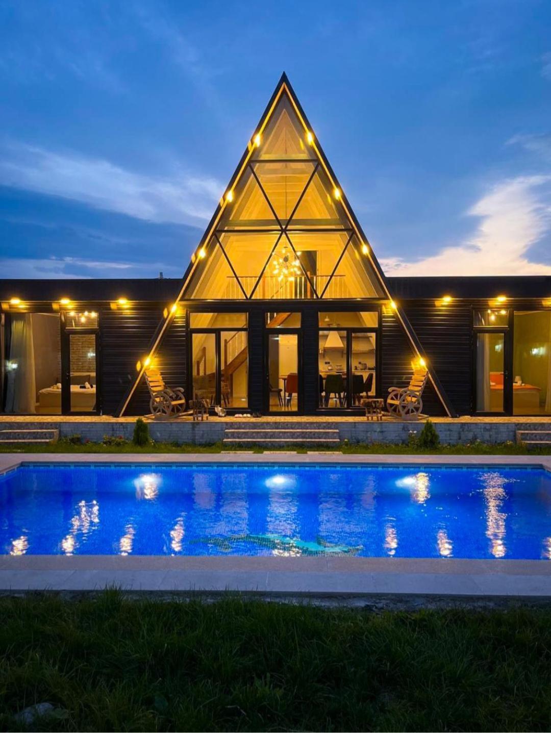 Qafqaz Mountside Chalet 盖贝莱 外观 照片
