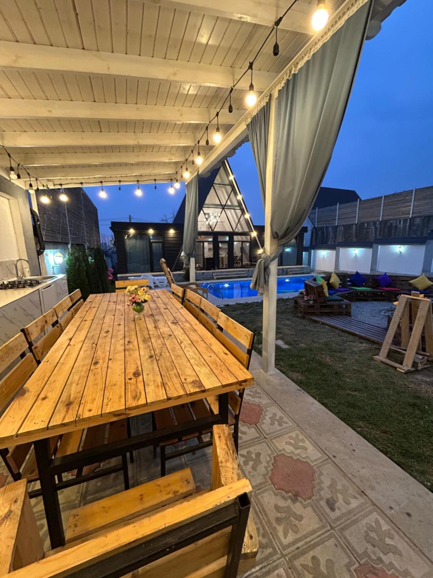 Qafqaz Mountside Chalet 盖贝莱 外观 照片