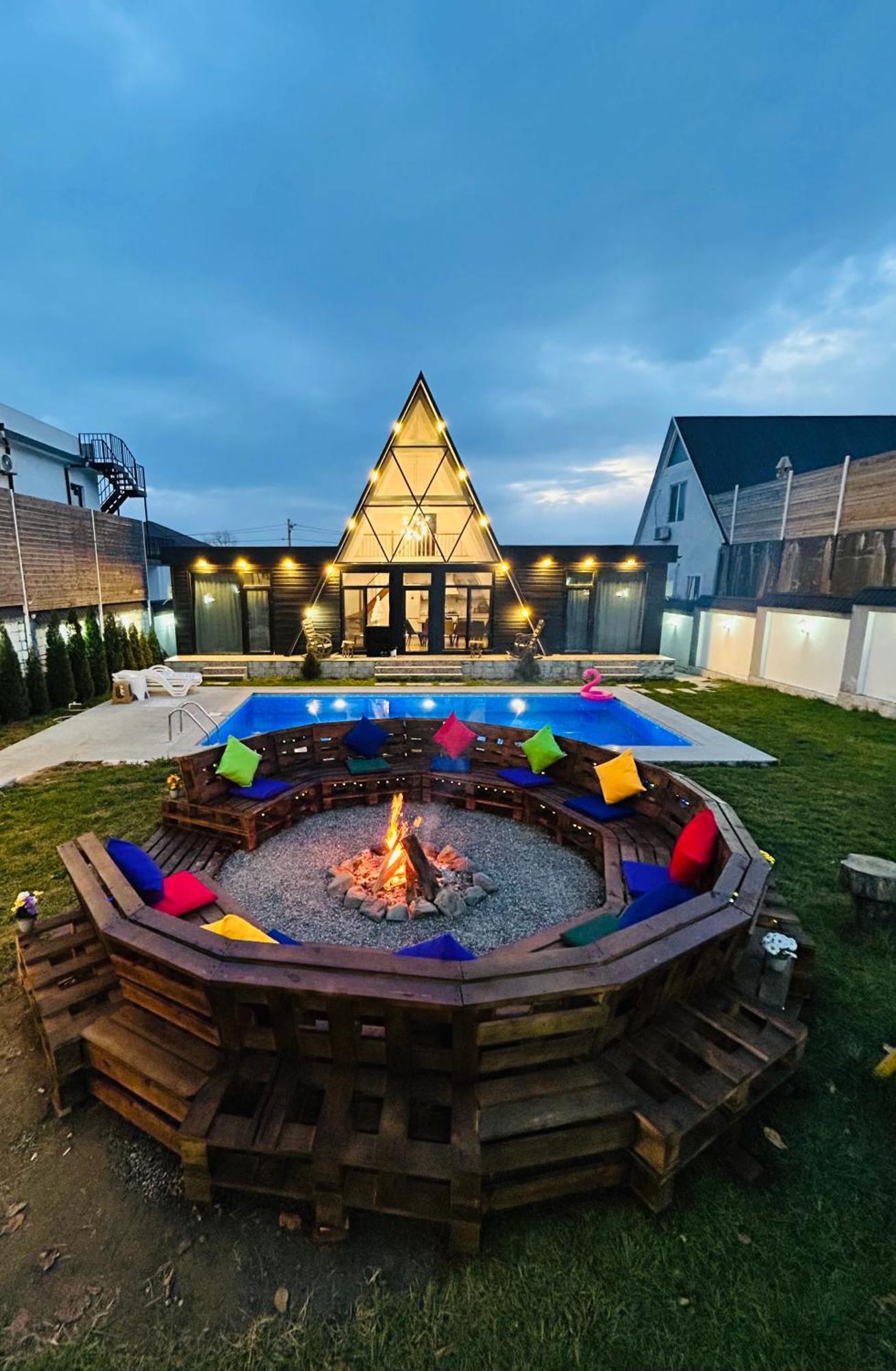 Qafqaz Mountside Chalet 盖贝莱 外观 照片